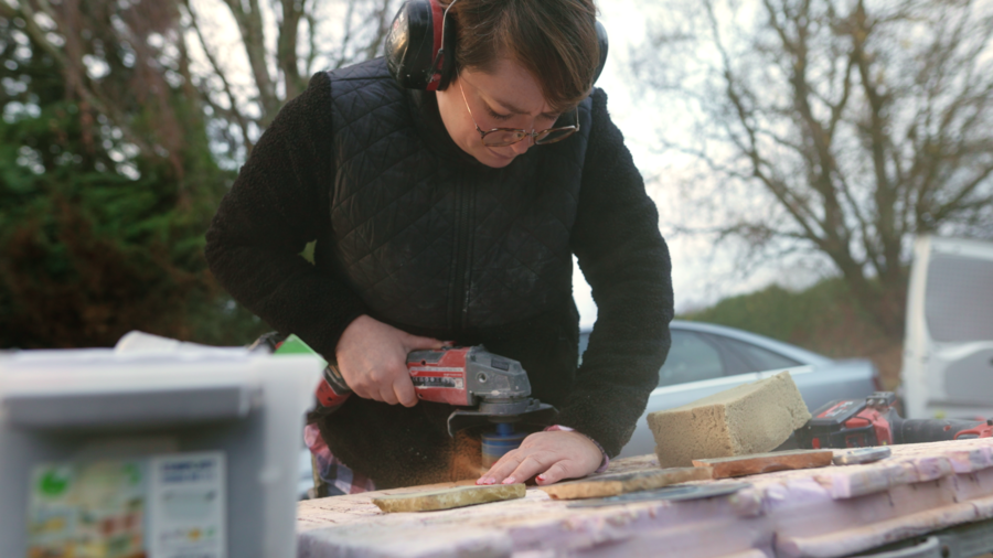 portrait entrepreneuse carreleur | © Vizual Studio